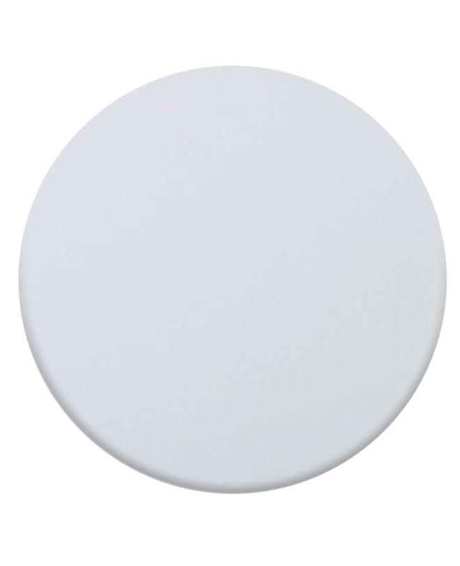 Contract Sliq Normal Επιφάνεια Τραπεζιού τ.Werzalit, Απόχρωση Άσπρο  Φ80cm/16mm