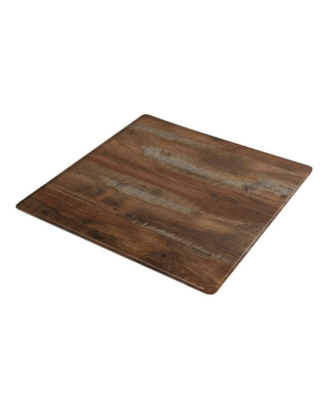 Contract Sliq Sandy Supreme Επιφάνεια Τραπεζιού τ.Werzalit Απόχρωση Yukon Oak  70x70cm/18mm