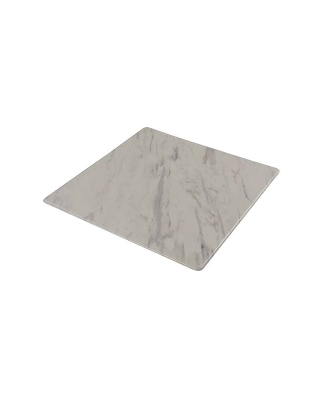 Contract Sliq Normal Επιφάνεια Τραπεζιού τ.Werzalit, Απόχρωση Marble  80x80cm/16mm