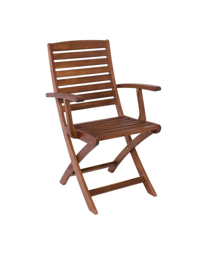 SPOT Πολυθρόνα Πτυσσόμενη Ξύλο Acacia  55x54x90cm