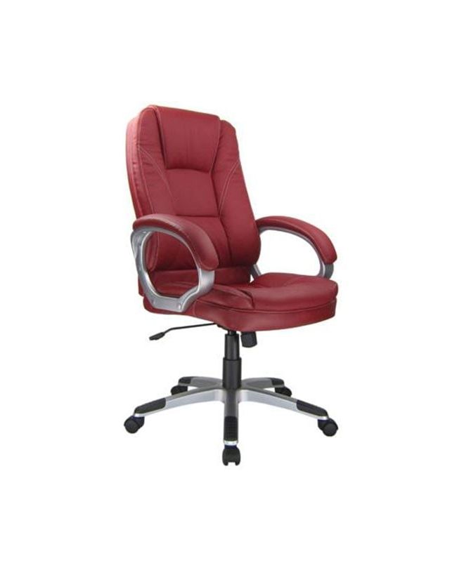 BF6950 Πολυθρόνα Γραφείου Διευθυντή, Pu Κόκκινο  64x71x112/122cm