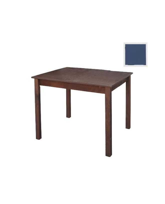 Ταβέρνας Τραπέζι Λυόμενο Οξιά - Κόντρα Πλακέ, Βαφή Εμποτισμού Ανιλίνη Μπλε  80x120x75cm