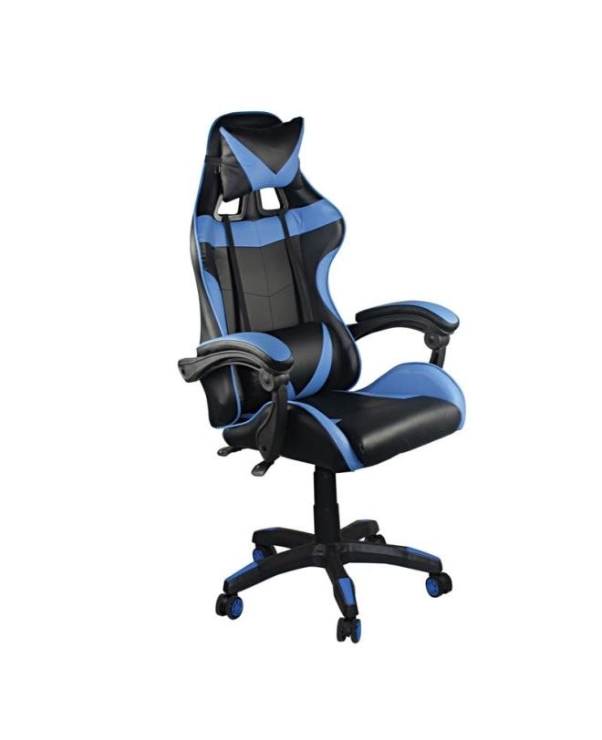 BF7850 Gaming Πολυθρόνα Γραφείου Διευθυντή Pu Μαύρο - Μπλε  63x70x117/127cm