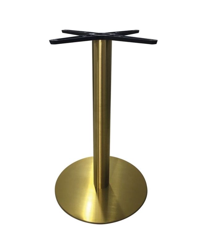 WILSON βάση τραπεζιού Gold Inox #201 / 11,30 Kg  Φ45cm H.72cm