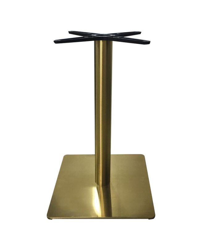 WILSON βάση τραπεζιού Gold Inox #201 / 14,00 Kg  45x45cm H.72cm