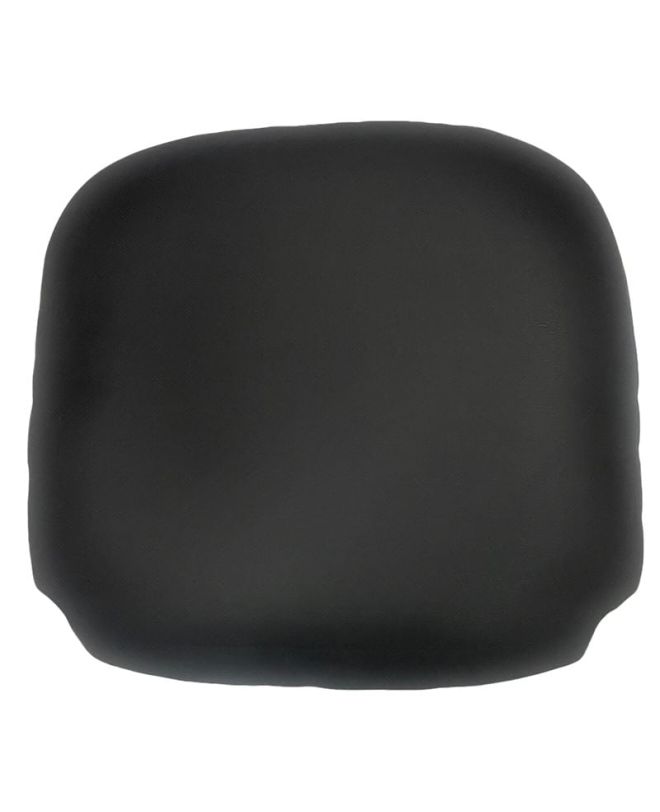 ΤΑΠΕΤΣΑΡΙΑ Καρέκλας Καφενείου, Pu Μαύρο  40x36x5cm