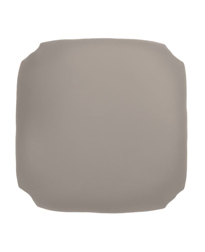 ΤΑΠΕΤΣΑΡΙΑ Σκαμπό Καφενείου, Pu Cappuccino  35x35x5cm