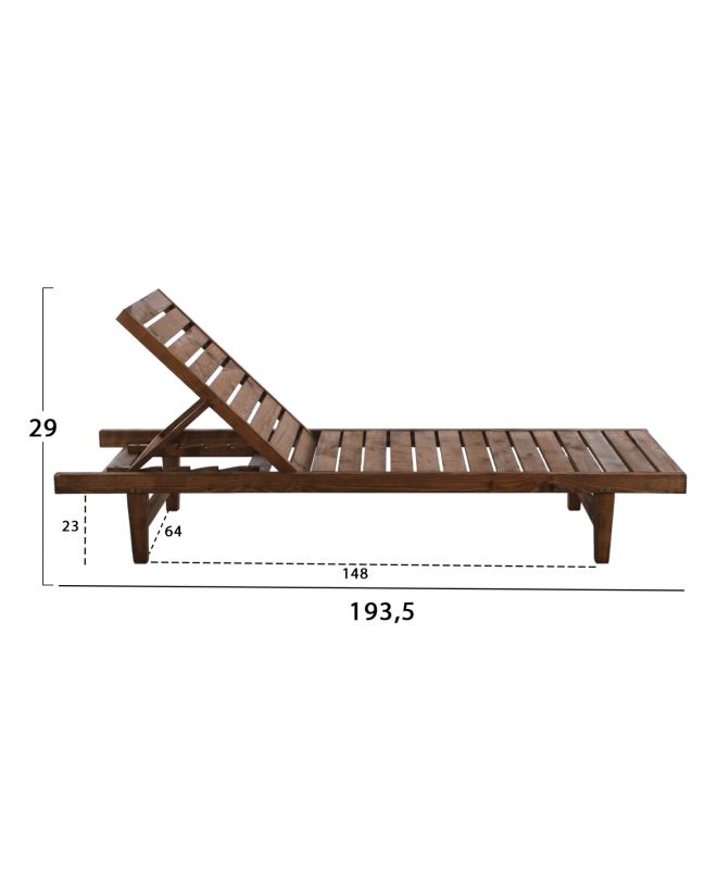 ΞΑΠΛΩΣΤΡΑ ΕΠΑΓΓΕΛΜΑΤΙΚΗ HM11431.01 ΞΥΛΟ ΕΛΑΤΗΣ ΣΕ ΚΑΡΥΔΙ ΑΠΟΧΡΩΣΗ 193,5Χ65Χ29 εκ.