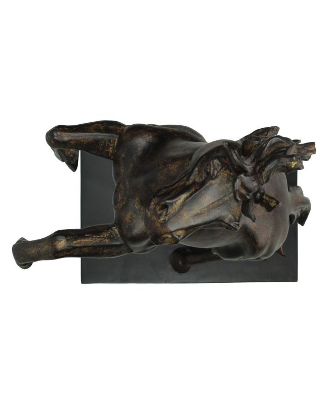 Διακοσμητικό Άλογο Καφέ Polyresin 32x14x46cm