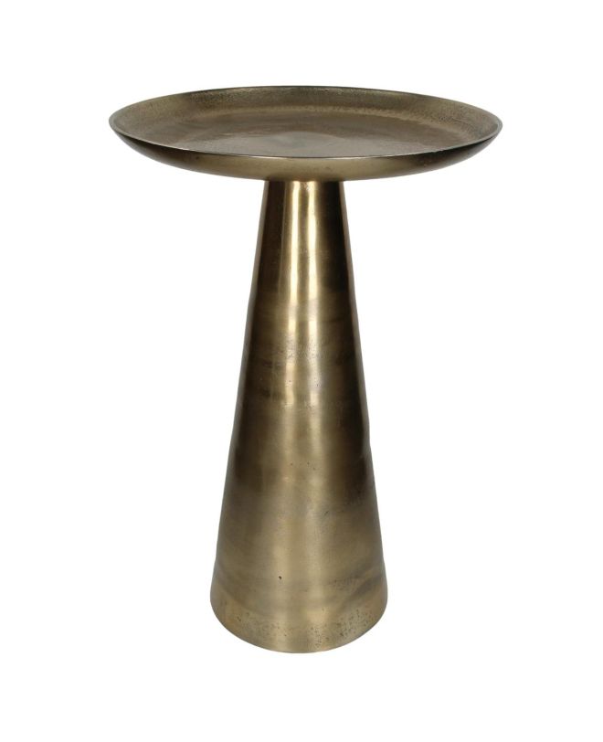 Τραπεζάκι Χρυσό Αλουμίνιο 39x39x59cm