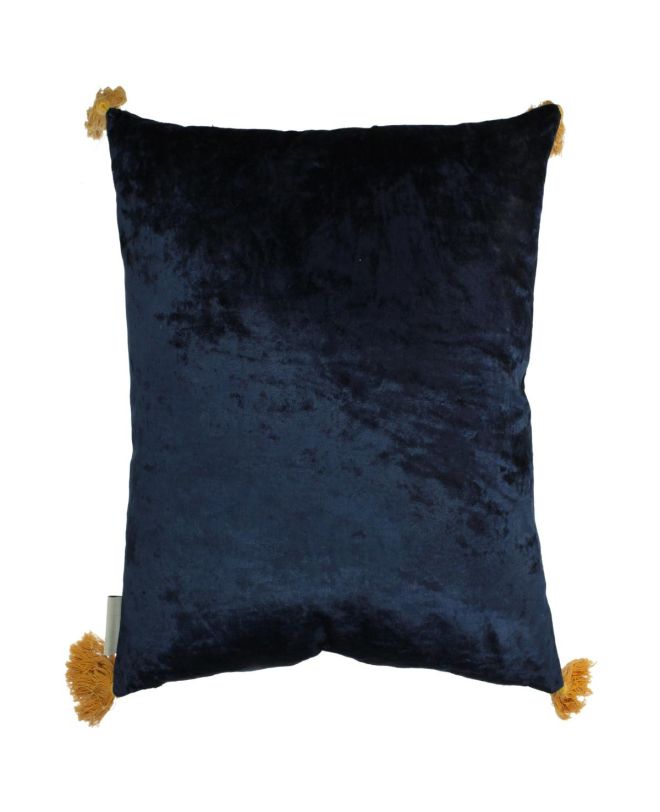 Μαξιλάρι Μπλε Βελούδο 50x50cm