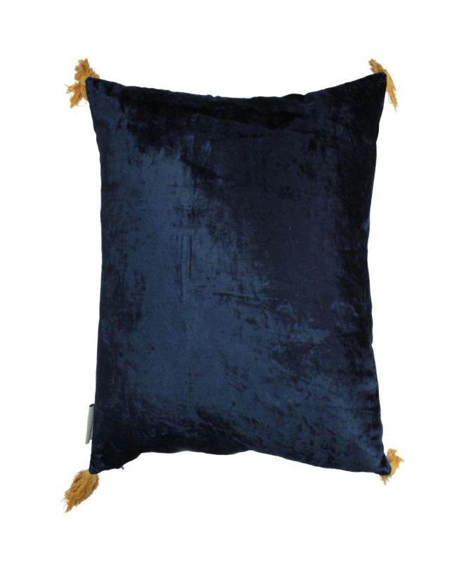 Μαξιλάρι Μπλε Βελούδο 50x50cm