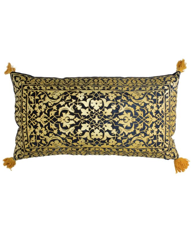 Μαξιλάρι Μπλε Βελούδο 40x60cm