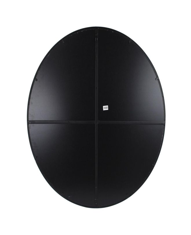 Καθρέπτης Μαύρο Μέταλλο 96x2x96cm