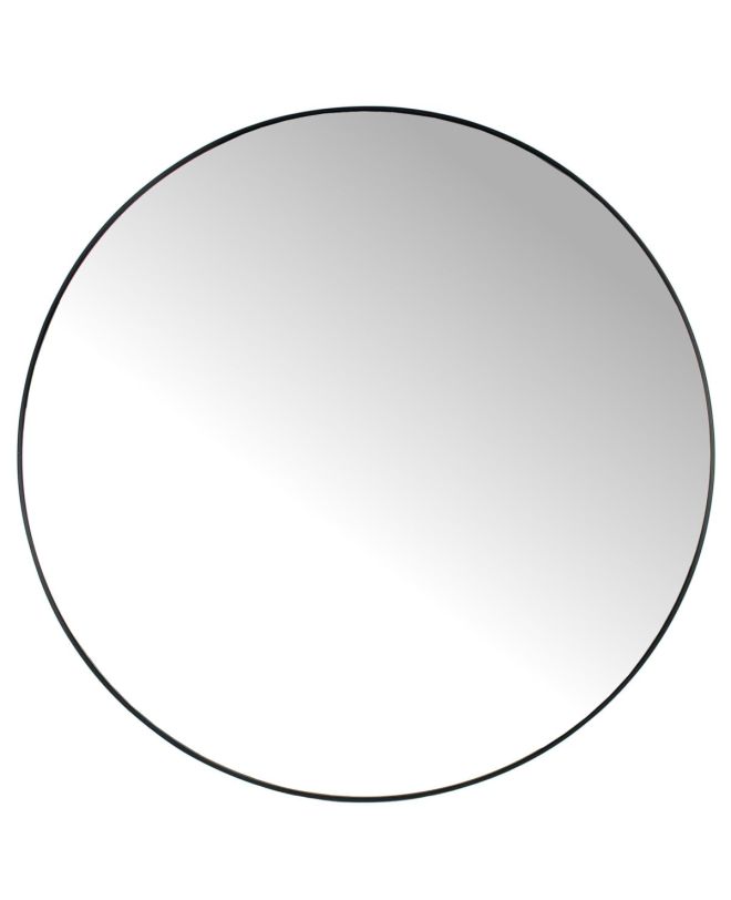 Καθρέπτης Μαύρο Μέταλλο 116x2x116cm