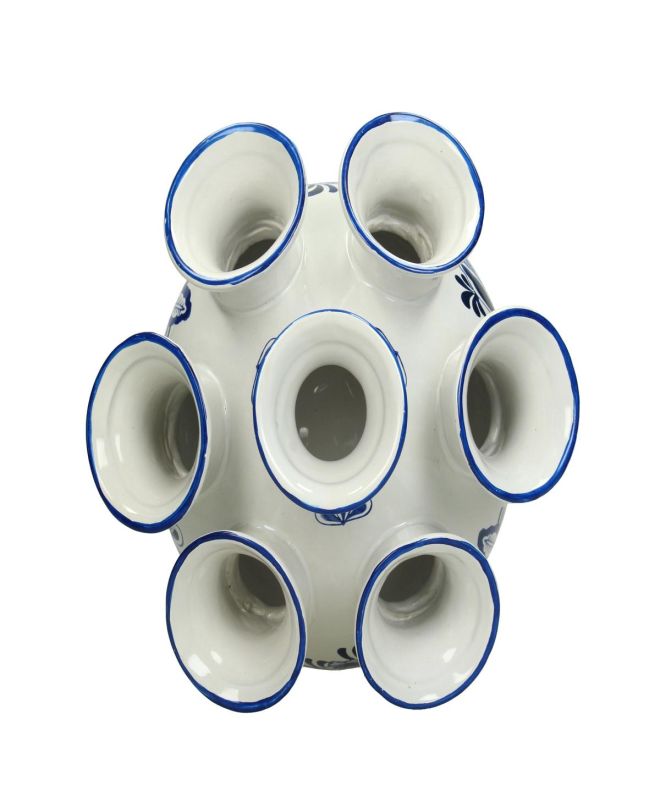 Βάζο Μπλε Κεραμικό 21.5x21.5x20cm