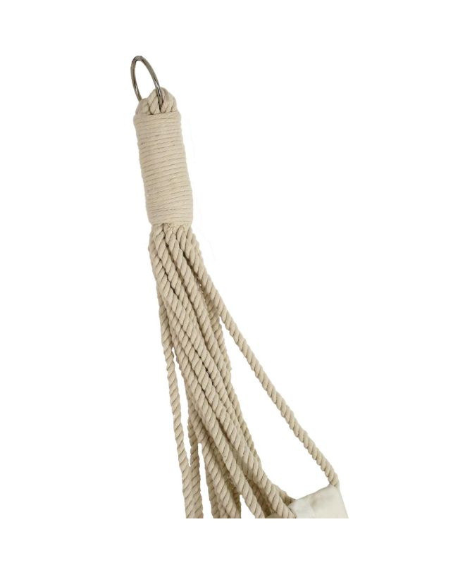 Αιώρα Λευκό Βαμβακερό 80x200cm