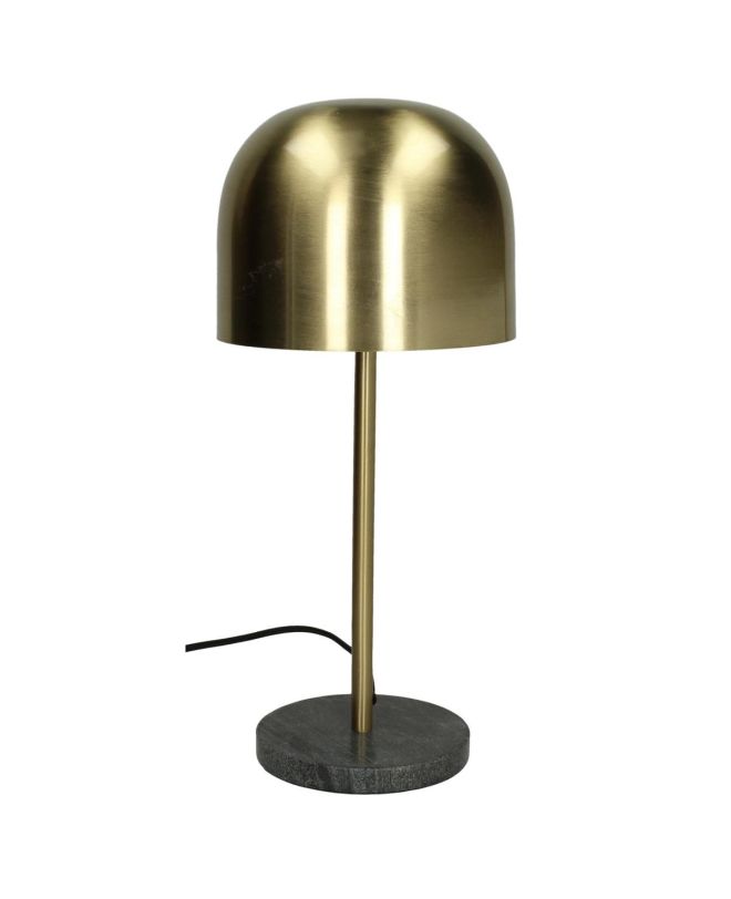 Επιτραπέζιο Φωτιστικό Χρυσό Μέταλλο 20x20x46cm