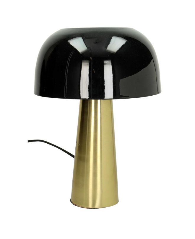 Επιτραπέζιο Φωτιστικό Μαύρο Μέταλλο 25x25x33cm