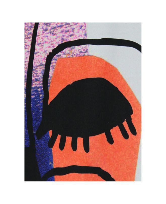 Διακοσμητικό Τοίχου Κρεμαστό Πολύχρωμο Βελούδο 140x2x170cm