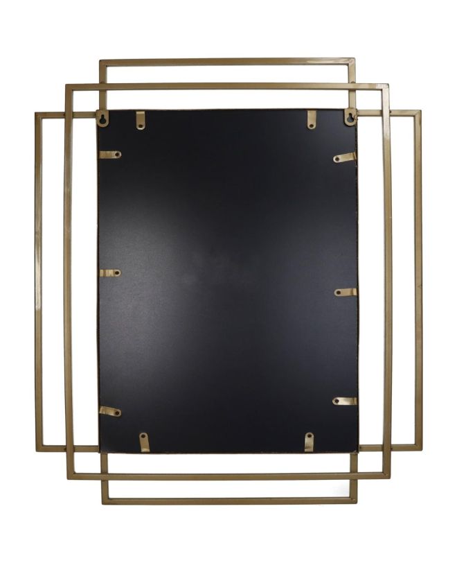 Καθρέπτης Χρυσό Μέταλλο 77x2.5x97cm