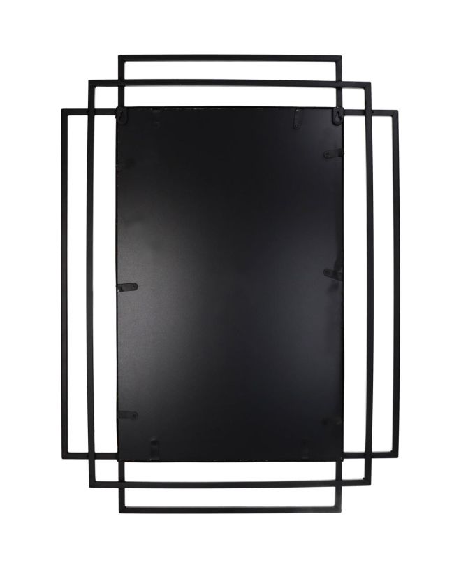 Καθρέπτης Μαύρο Μέταλλο 77x2.5x97cm