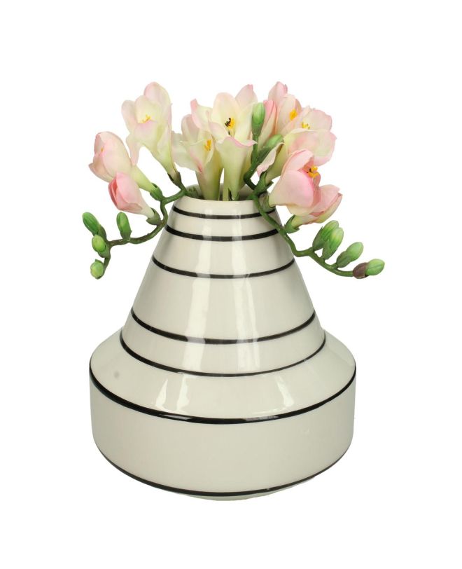 Βάζο ArteLibre Λευκό Κεραμικό 20x20x16cm