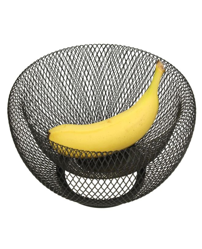 Μπολ Μαύρο Μέταλλο 25x25x10cm