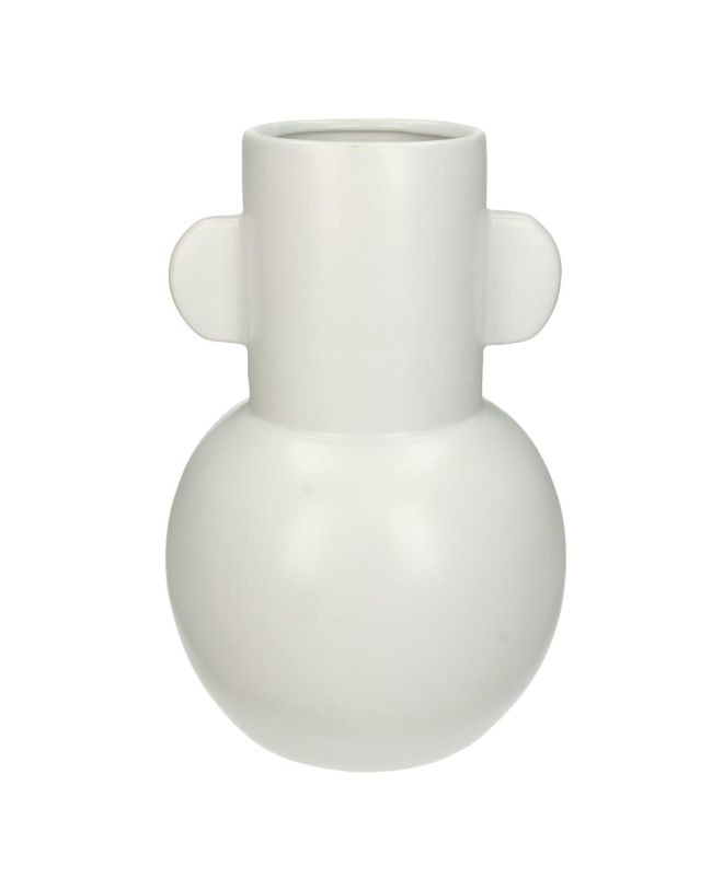 Βάζο ArteLibre Λευκό Κεραμικό 17x17x26cm