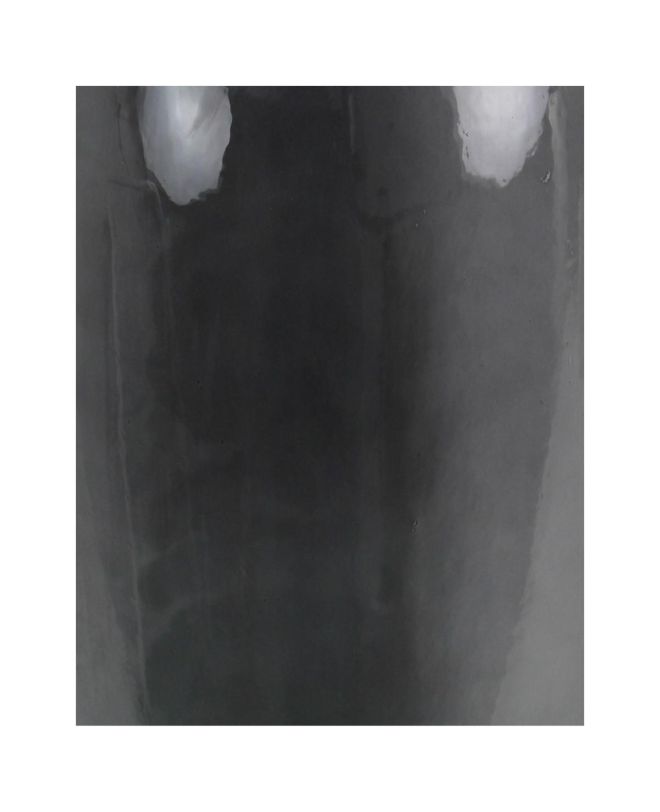 Βάζο Μαύρο Ανακυκλωμένο Γυαλί 30x30x100cm