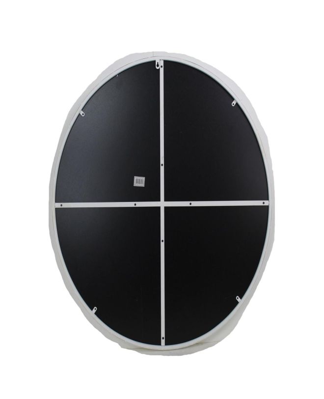 Καθρέπτης Λευκό Μέταλλο 90x4x90cm