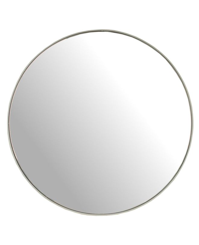 Καθρέπτης Λευκό Μέταλλο 90x4x90cm