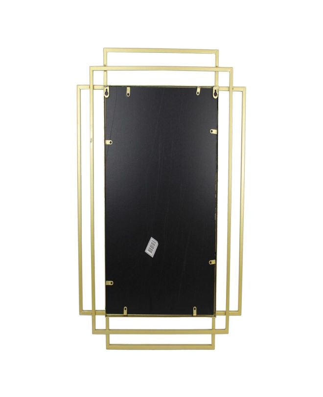 Καθρέπτης Χρυσό Μέταλλο 54x3x74cm