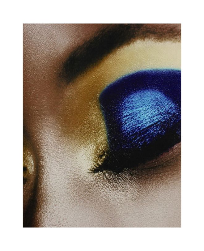 Διακοσμητικό Τοίχου Κρεμαστό Γυναίκα Με Μακιγιάζ Χρυσό Βελούδο 140x170cm