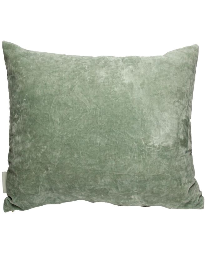 Μαξιλάρι Άνθισμα Φυσικό Βελούδο 40x60cm