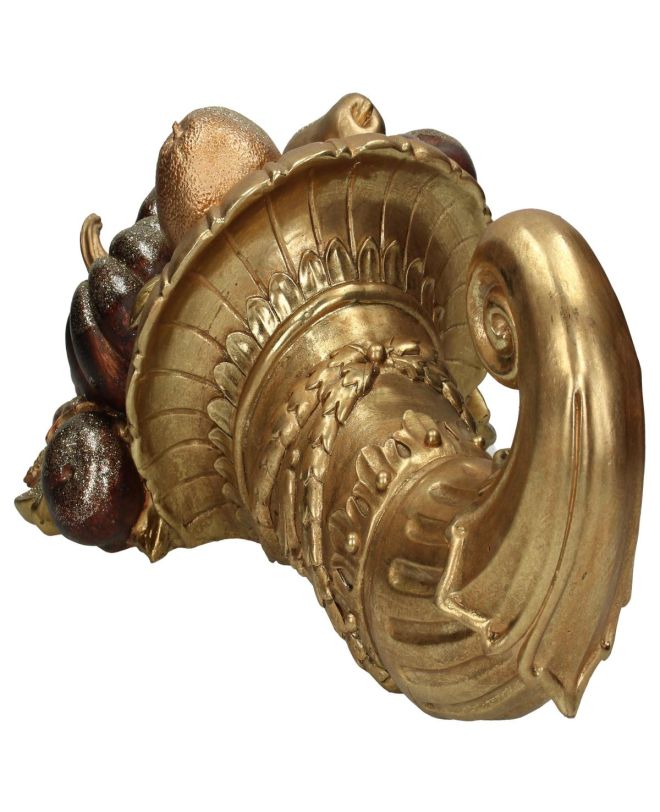 Διακοσμητικό Φρούτα Χρυσό Polyresin 52x31.5x19.3cm