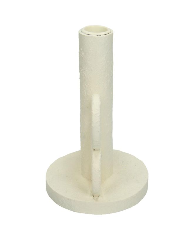 Κηροπήγιο ArteLibre Λευκό Polyresin 11x11x12.4cm