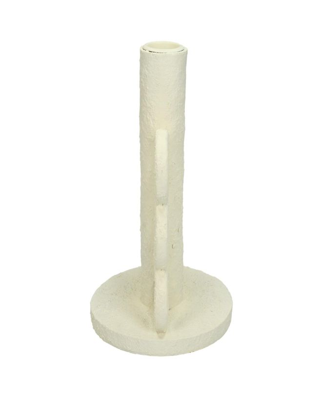 Κηροπήγιο ArteLibre Λευκό Polyresin 11x11x16cm