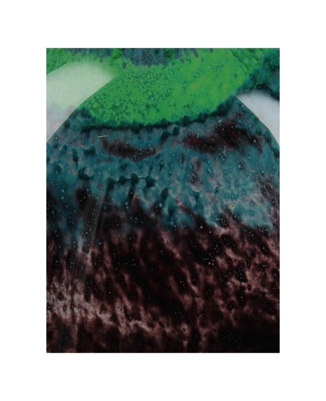 Press Papier Μπάλα Πράσινο Γυαλί 10cm