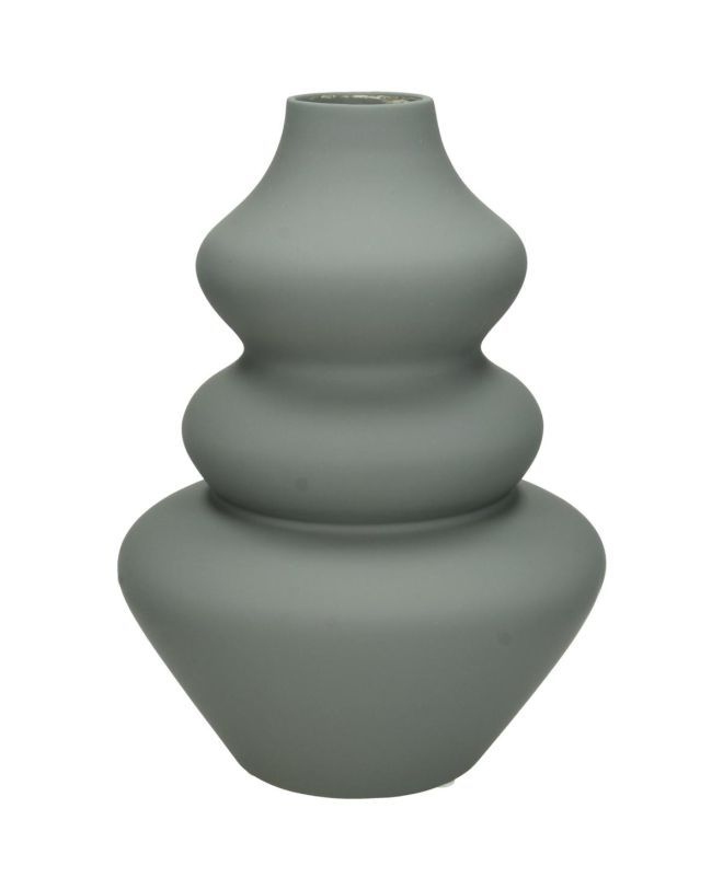 Βάζο ArteLibre Γκρι Δολομίτης 15x15x22cm