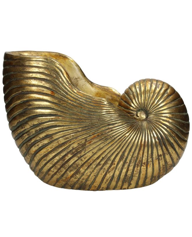Κασπώ Κοχύλι Χρυσό Polyresin 35.5x17.2x25cm