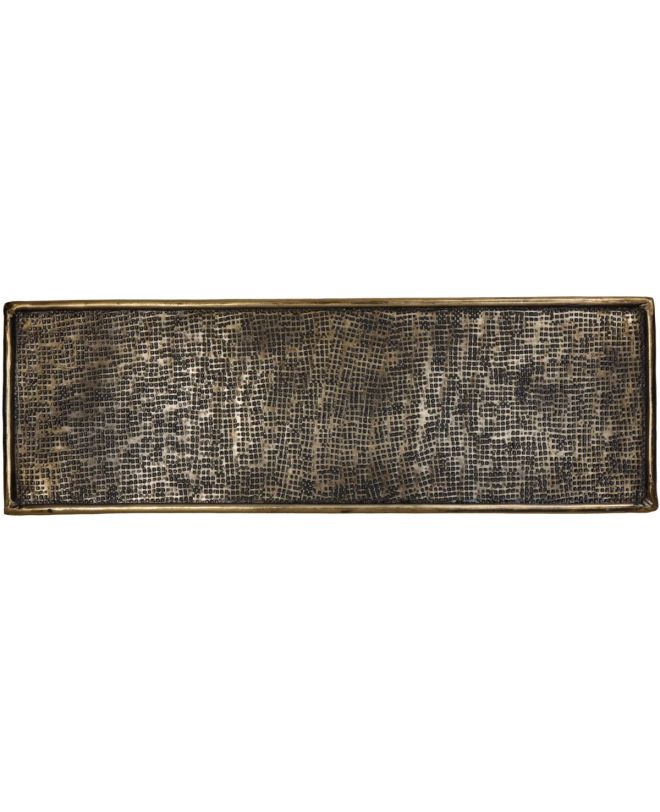 Δίσκος Χρυσό Αλουμίνιο 48x16x0.5cm