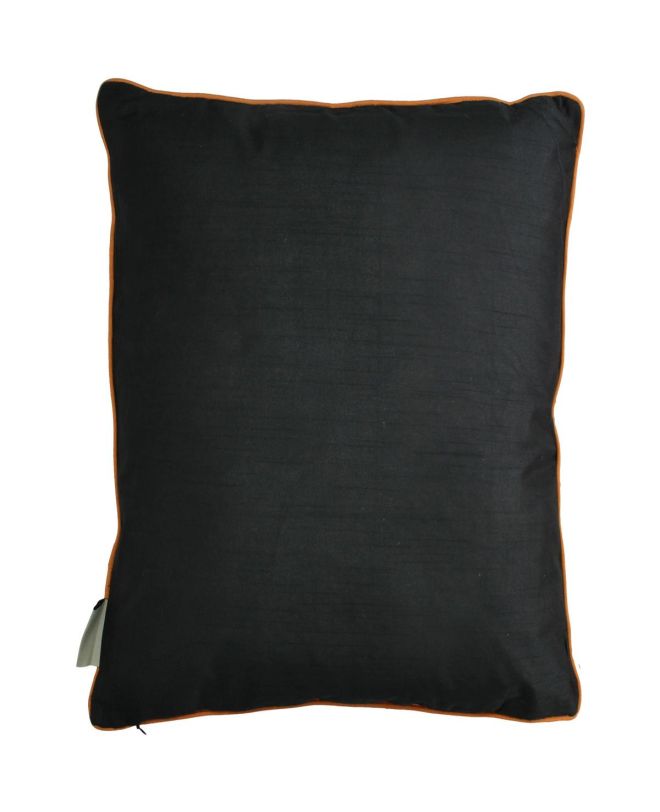 Μαξιλάρι ArteLibre Tribal Μαύρο Βελούδο 45x45cm