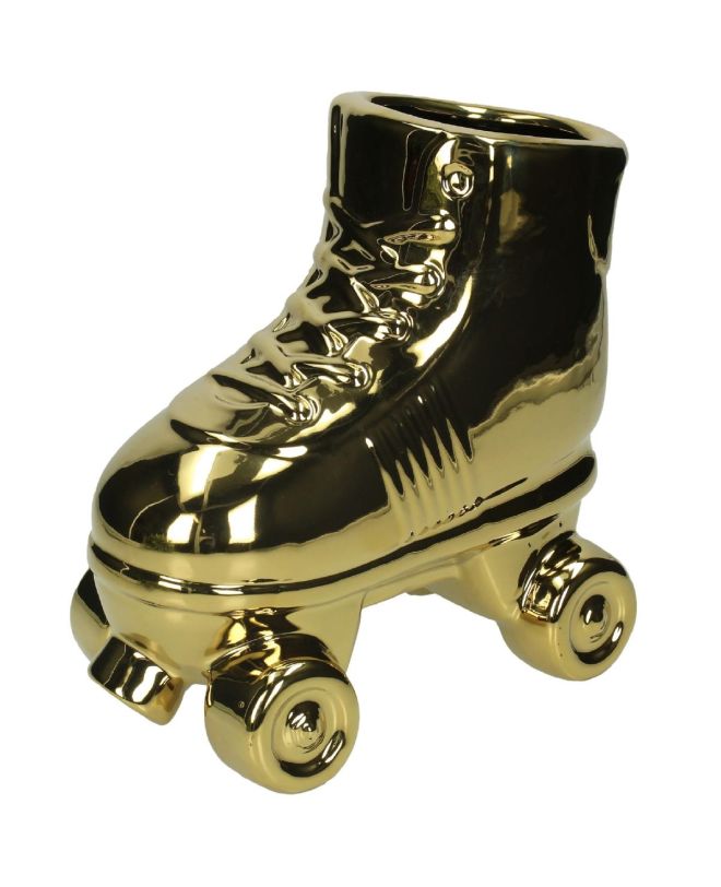 Κασπώ Πατίνι Χρυσό Κεραμικό 22x13x20cm