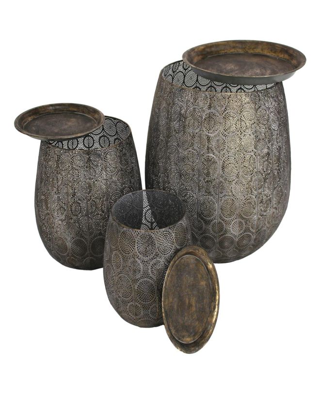 Τραπεζάκι Καφέ Μέταλλο 60x60x57cm