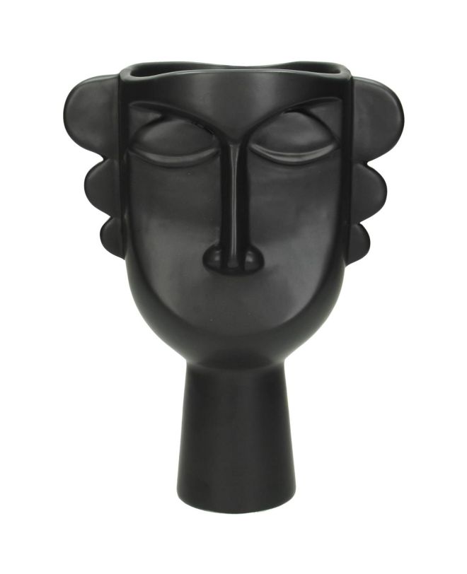 Κασπώ ArteLibre Μαύρο Κεραμικό 16.5x12x21.3cm