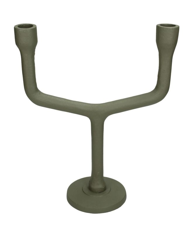 Κηροπήγιο ArteLibre Πράσινο Αλουμίνιο 23.5x10x28.5cm