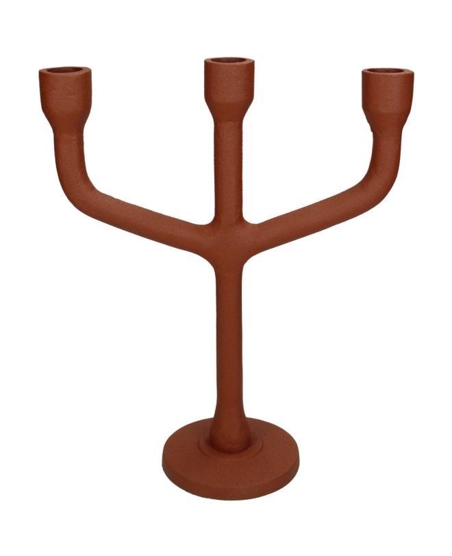 Κηροπήγιο ArteLibre Φυσικό Αλουμίνιο 23.5x10x28.5cm