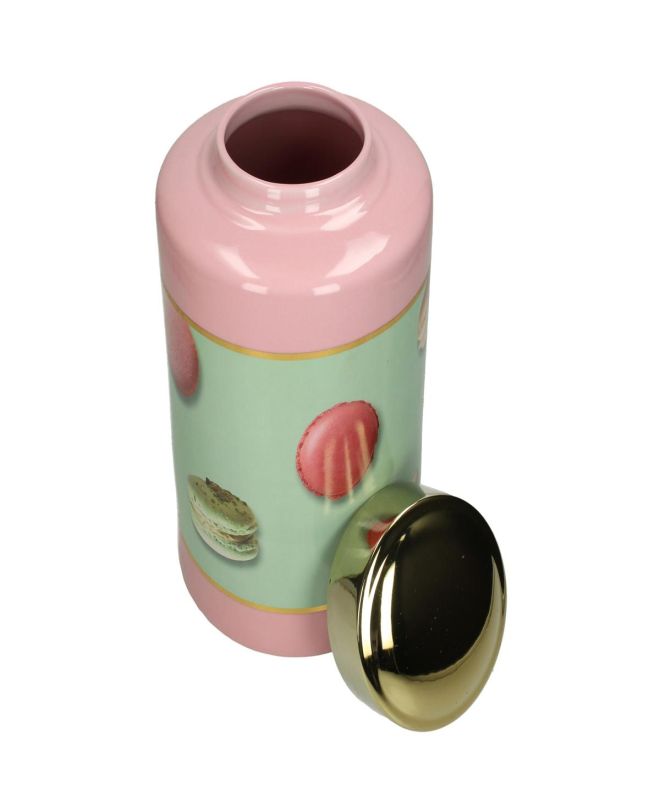 Βάζο Μακαρόν Πολύχρωμο Πορσελάνη 18x18x30cm