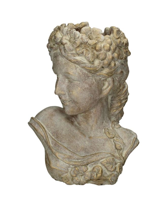 Κασπώ Γυναίκα Χρυσό Τσιμέντο 23x17x29.5cm